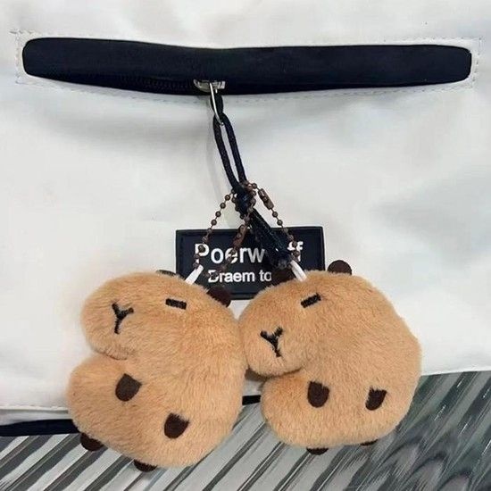 [라일리] Rly 카피바라 인형키링 캐릭터 열쇠고리 (50676344)
