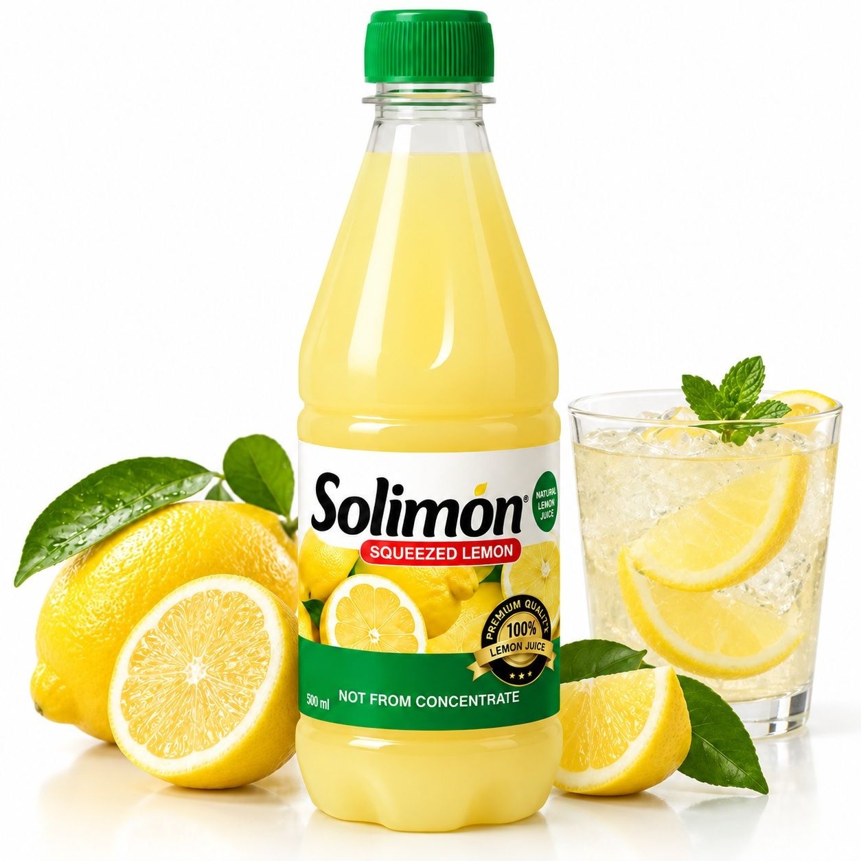 솔리몬 스퀴즈드 레몬즙 500ml 1개