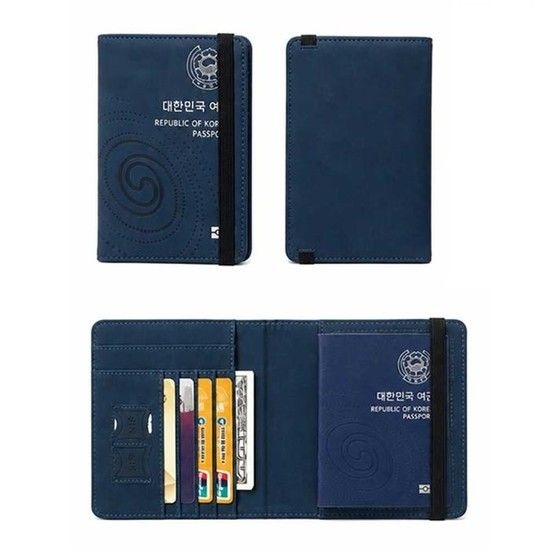 [라일리] Rly RFID 차단 PU가죽 여권지갑 여행용 여권케이 (51352356)