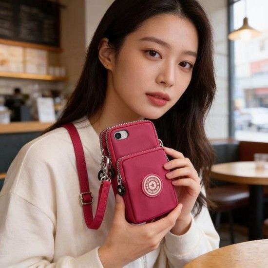 [라일리] Rly 미니 크로스백 핸드폰 파우치 폰백 산책 여행 보 (52149224)