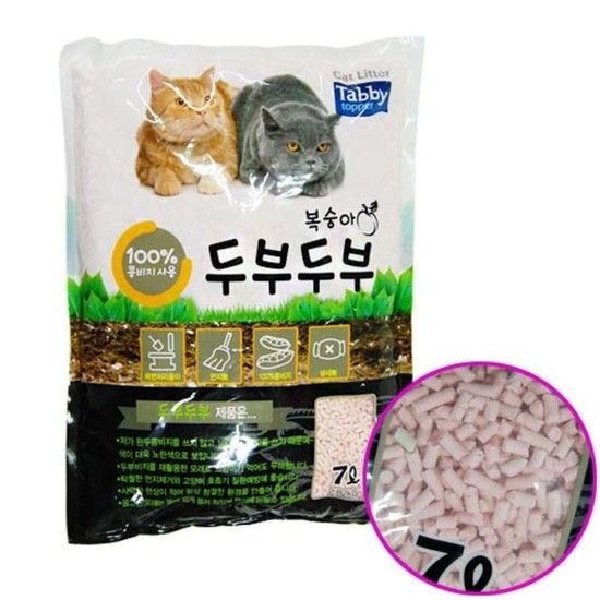 타비 두부두부 미으 모래(복숭아)7L 저렴한 베스트 (52375556)