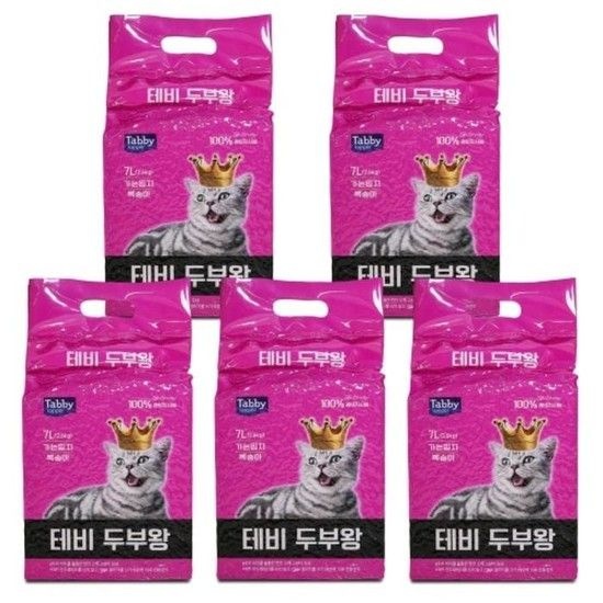 테비 두부왕 란우 가는입자7L 복숭아X5개(1 구매 종류 (52177490)