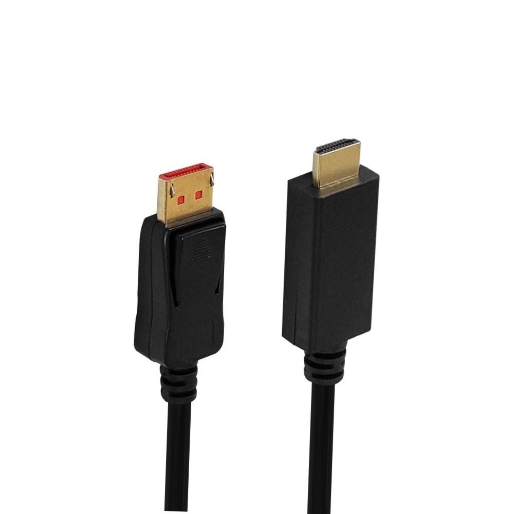4k 60hz dp 1.4 to hdmi 2.0 변환 케이블 1m 모니터 tv 연결선 듀얼모니터연결 데스크탑세팅