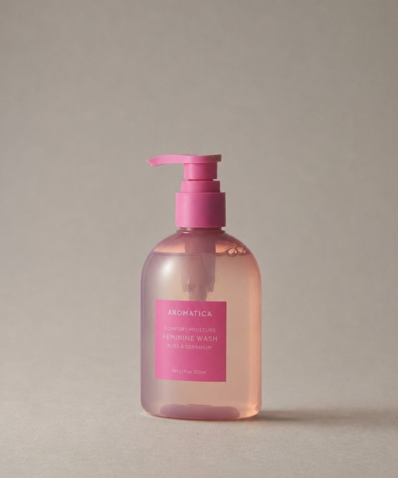 아로마티카 AROMATICA 컴포트 모이스처 여성청결제 로즈 제라늄 200ML