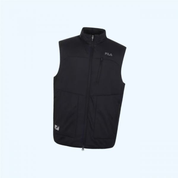 휠라 FILA 러닝 경량 패딩 자켓 점퍼 잠바 파카 아우터 베스트 (FS2VTG3205M BLK) 5247133