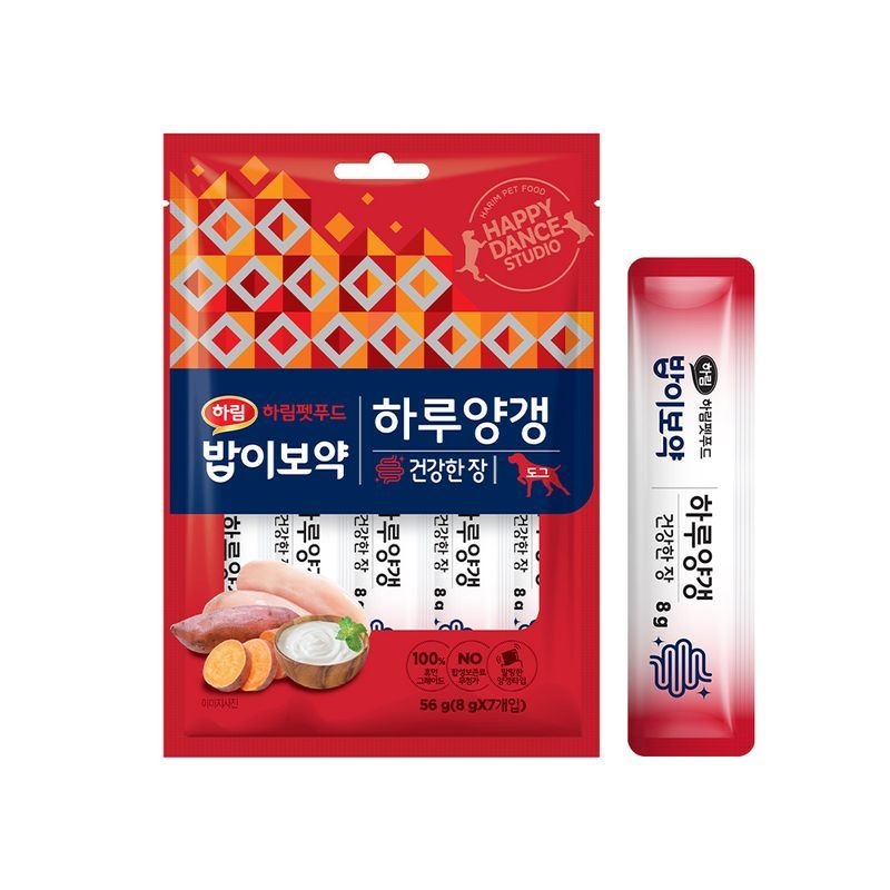 [행사코드] 밥이보약 DOG 하루양갱 건강한 장 56g
