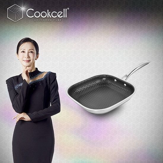 쿡셀 20cm 정사각프라이팬