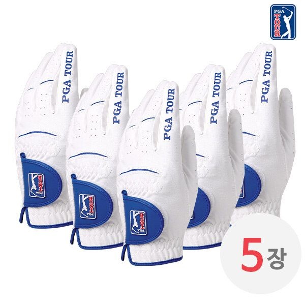 [패션플러스][피지에이투어][5장세트] PGA TOUR 맥스 플렉스 합피 장갑 5장