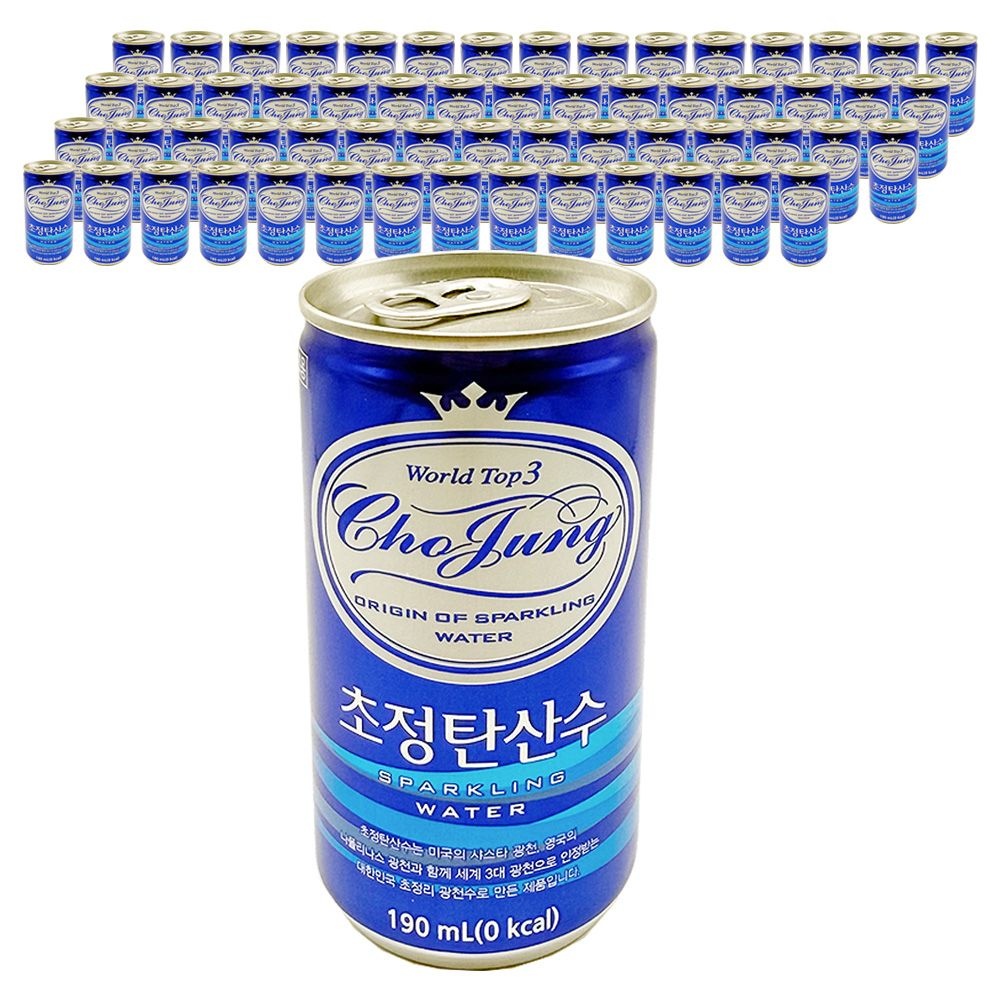 일화 초정탄산수 플레인 190ml x 60캔 (30캔x2박스)