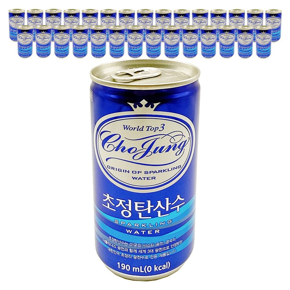 일화 초정탄산수 플레인 190ml x 30캔