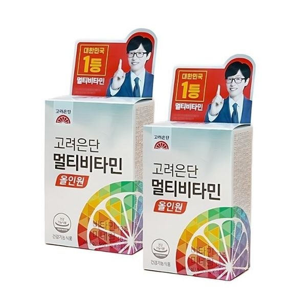 [고려은단] 멀티비타민 올인원 30정 2박스