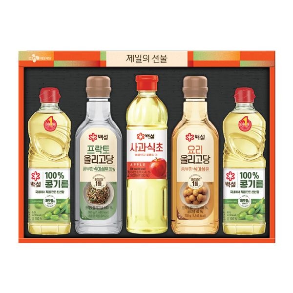 백설 CJ 복합 심플쿠킹 1호/명절선물세트/추석선물세트