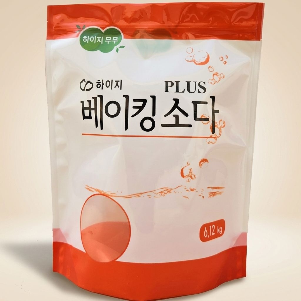하이지 세정제 야채과일 베이킹소다 세척 6.12kg 3개