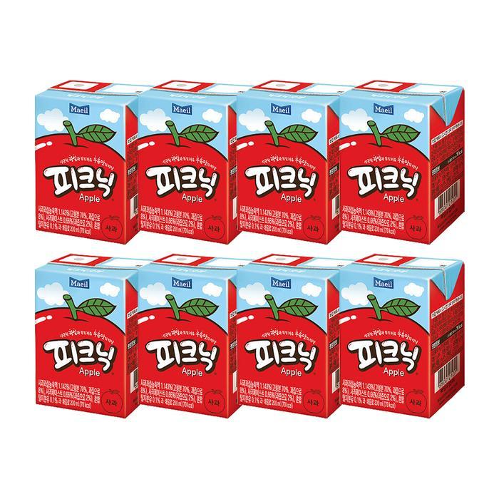[피크닉] 피크닉 사과 200ml 48팩