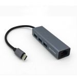 생활의 미쁨 USB C타입 랜포트 허브 컨버터 C타입허브 노트북젠더허브 노트북멀티허브