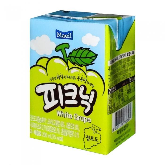 매일 [매일유업] 피크닉 청포도 200ml x 72팩