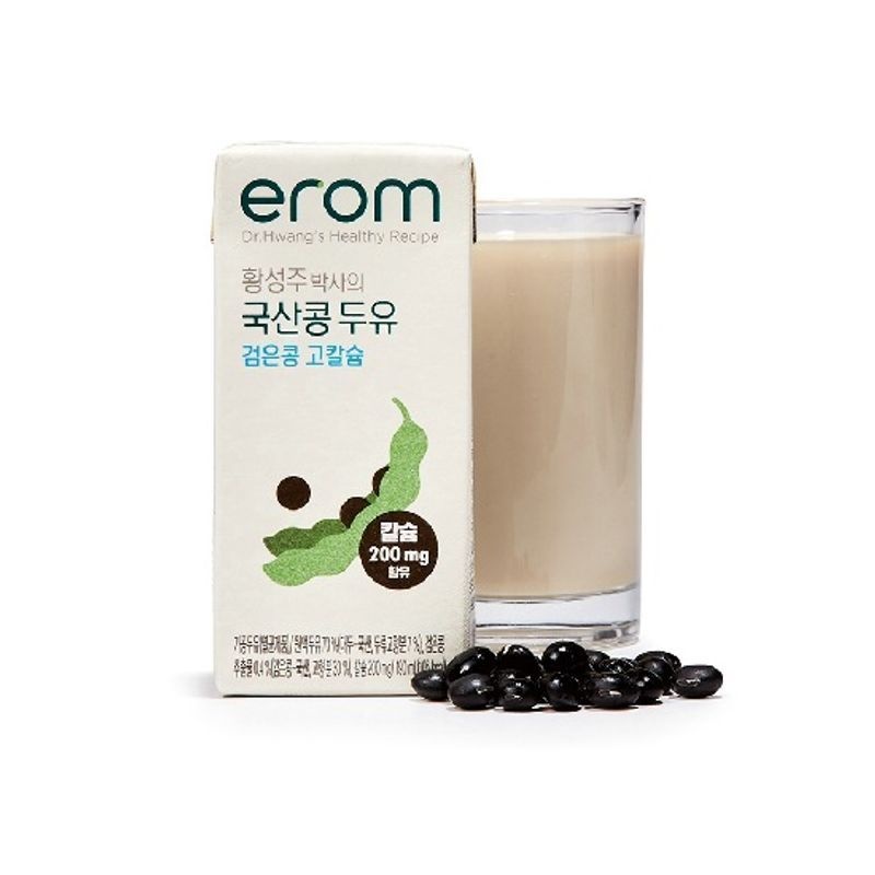 이롬 황성주 검은콩 고칼슘 두유 190ml 96팩[35072878]