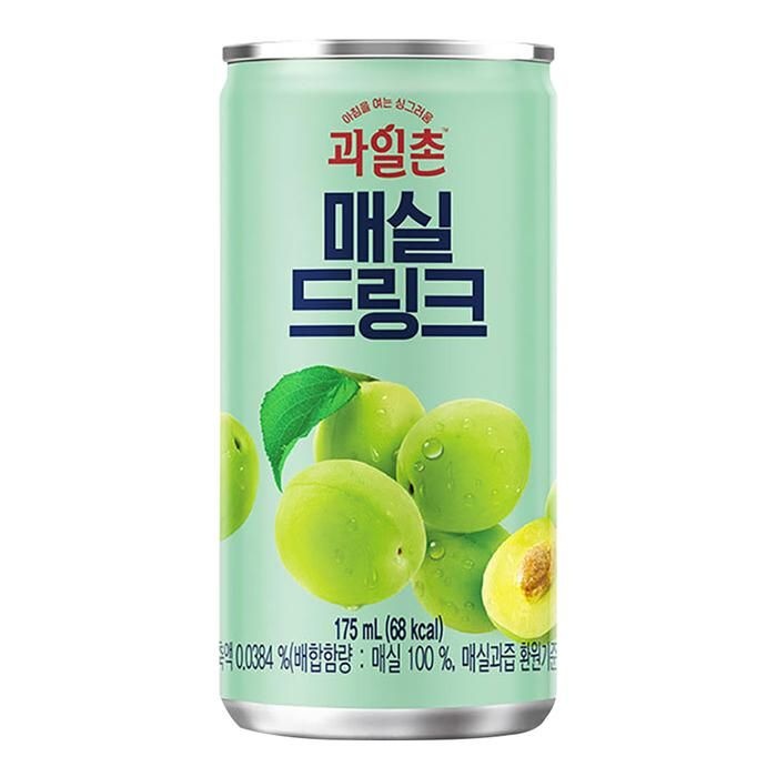 [오늘출발] [해태] 해태 과일촌 매실 드링크 175ml x 30캔
