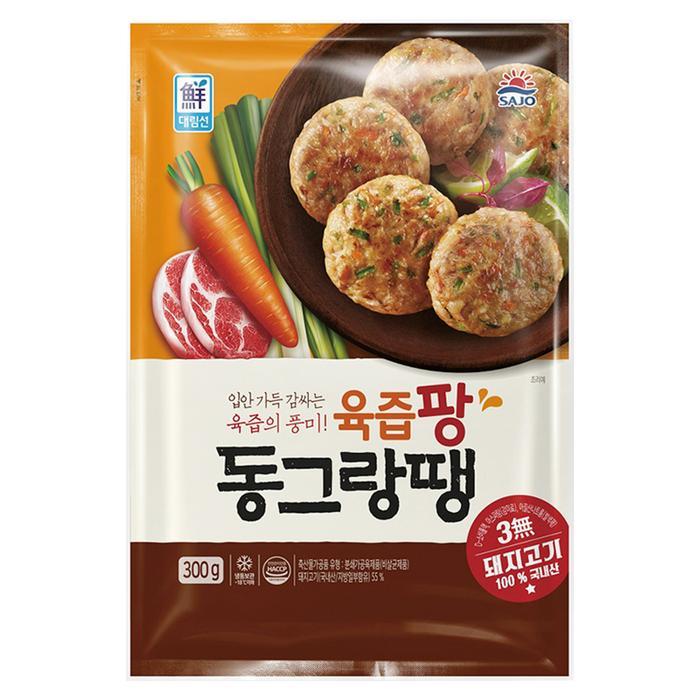 [사조대림] 사조 대림선 육즙 팡 동그랑땡 600g x 10개