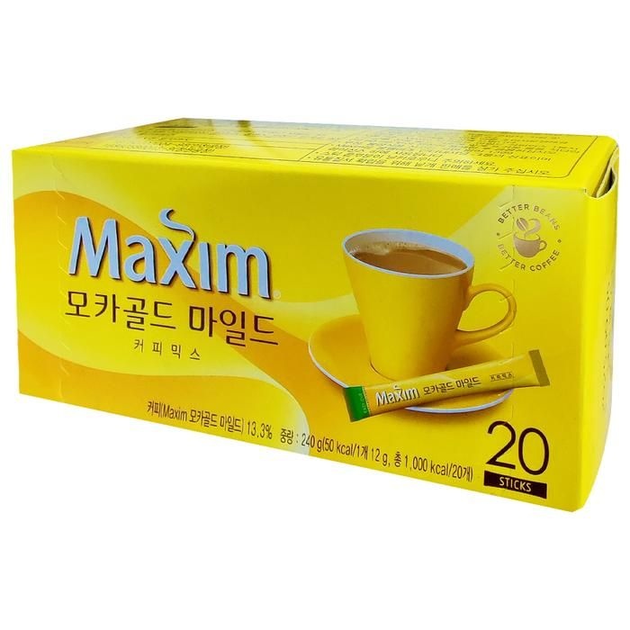 맥심 모카골드 마일드 커피믹스 20스틱 x 24개