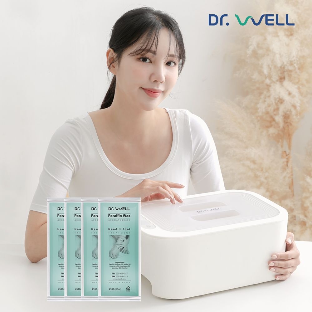 [오늘출발] 닥터웰 파라핀 베스 가정용 손 촛농 테라피 기계 DR-660 (본체+왁스4개) 치료기 아님