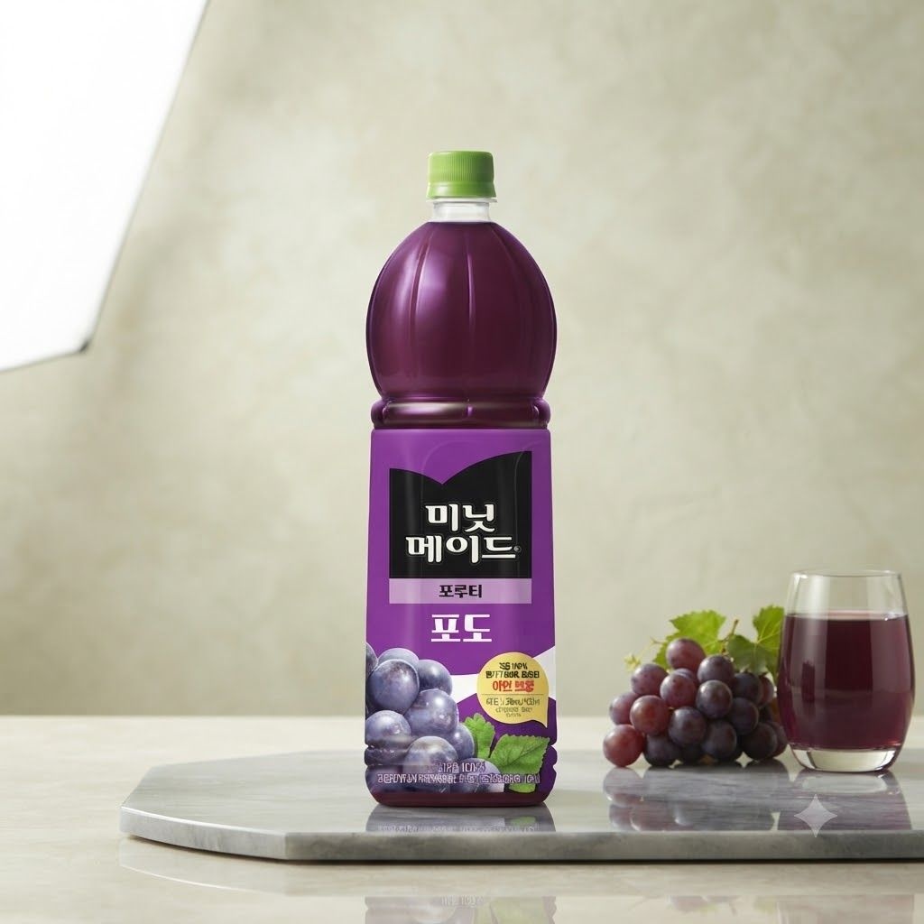 미닛메이드 12페트 포도 1.5L 1박스