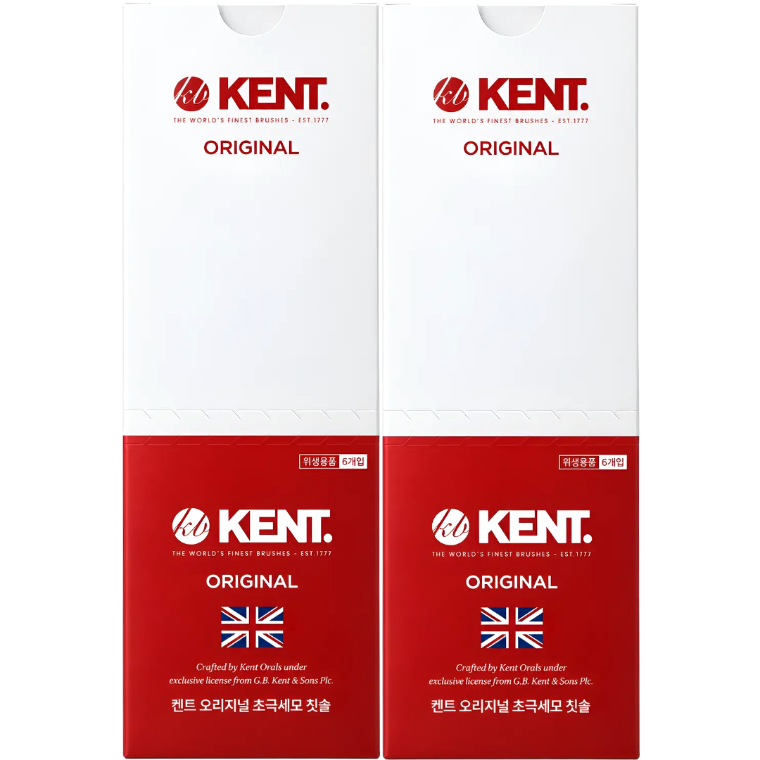 켄트 칫솔 오리지널 초극세모 6개입 x 2개 온을마켓