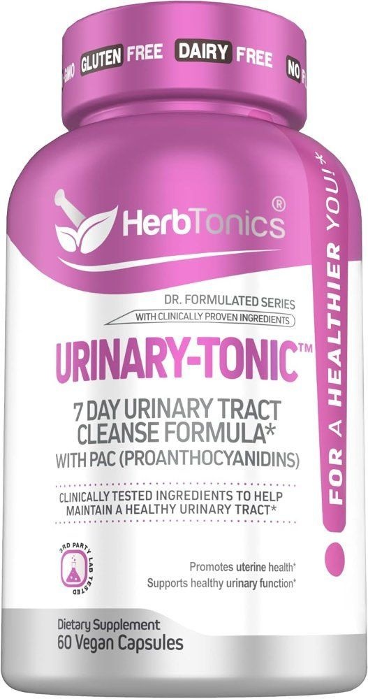 허브토닉즈 디만노스 크랜베리 함유 Urinary-Tonic 36 mg PAC 캡슐 60정