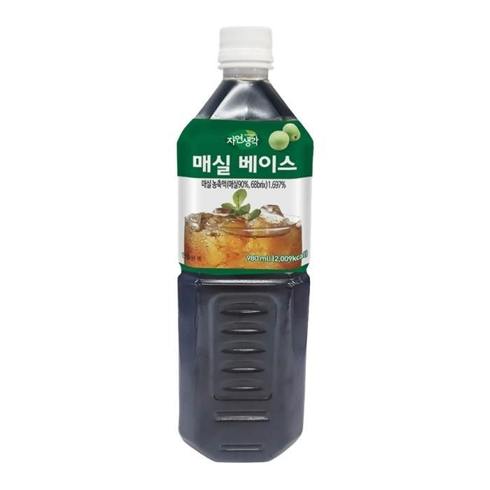 [오늘출발] 희창 자연생각 매실차 980ml 아이스티 액상 희석음료