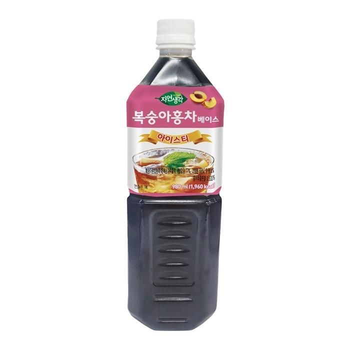 [오늘출발] 희창 자연생각 복숭아홍차 980ml 아이스티 액상음료