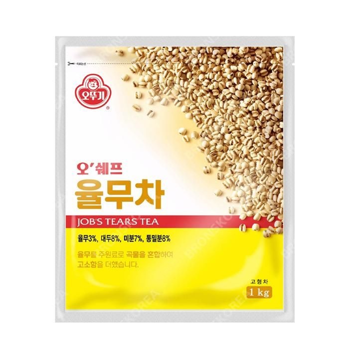 [오늘출발] 오뚜기 오쉐프 율무차 1kg 12개(1박스) 곡물 자판기용 분말