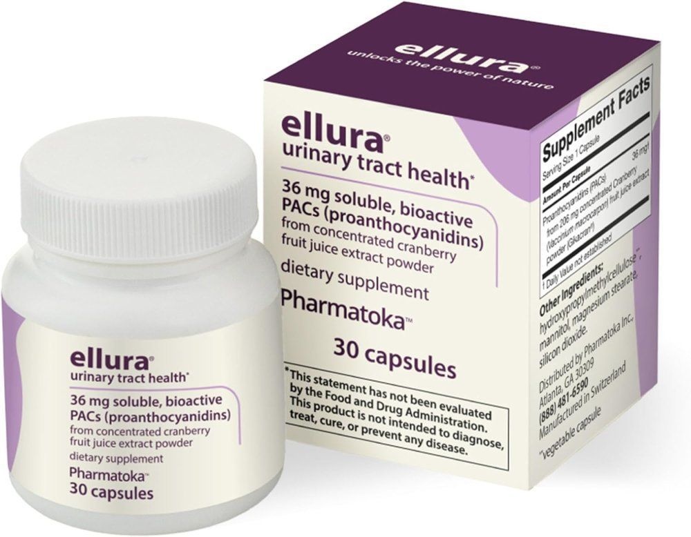 ellura [해외] 엘루라 크랜베리 추출물 36 mg Soluble Bioactive PACs 캡슐 30정