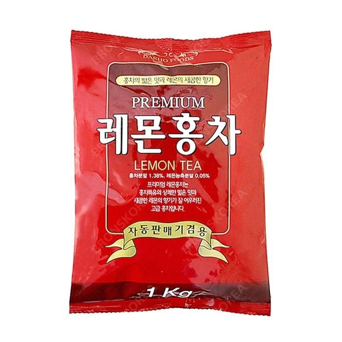 [오늘출발] 대호 레몬홍차 1kg 12개 자판기용 아이스티 에이드 복숭아