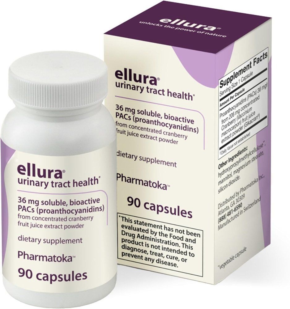 ellura [해외] 엘루라 크랜베리 추출물 36 mg Soluble Bioactive PACs 캡슐 90정
