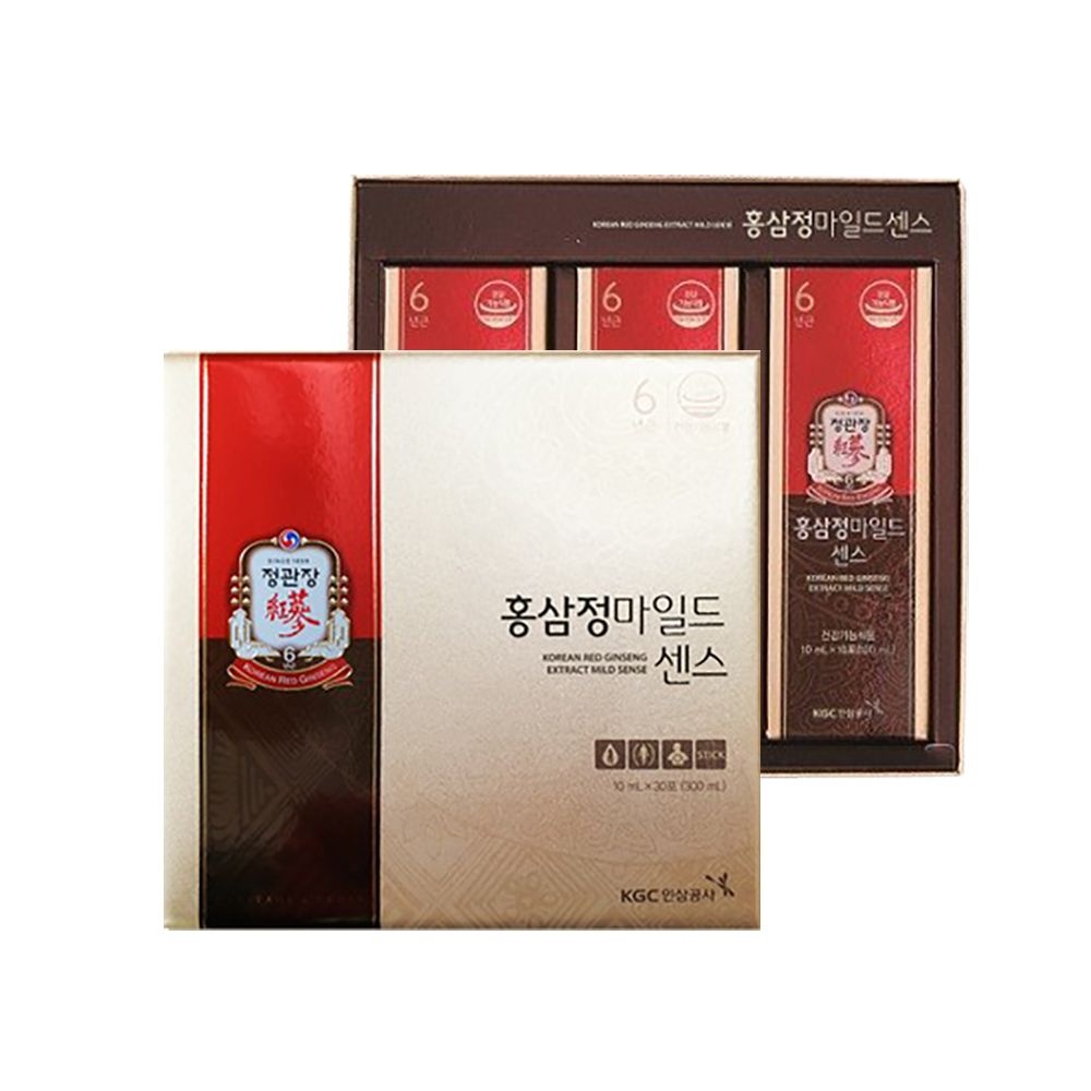 홍삼정 마일드센스 10ml x 30포 4개-GTJ