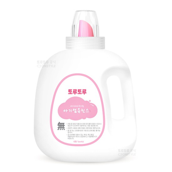 토루토루 아기섬유린스 베이비파우더향 2600ml