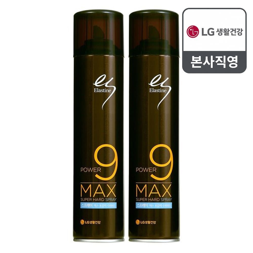 (현대Hmall) 엘라스틴 맥스 수퍼하드 스프레이 280ml × 2개