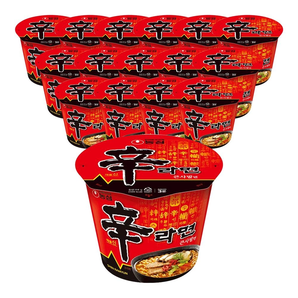 신라면 농심 신라면 큰사발면 114g X 16개