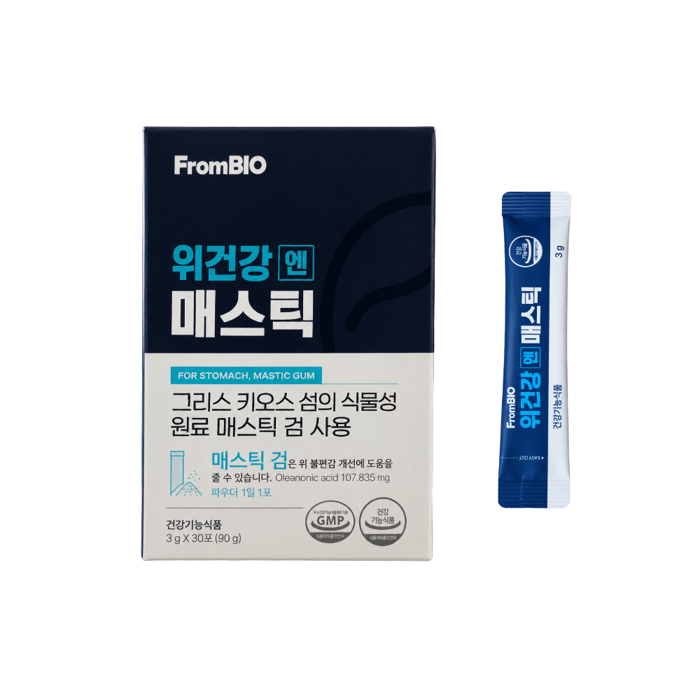프롬바이오 리뉴얼 위건강엔 매스틱 3g  30포 (1개월분) 분말가루형, 소화기능개선