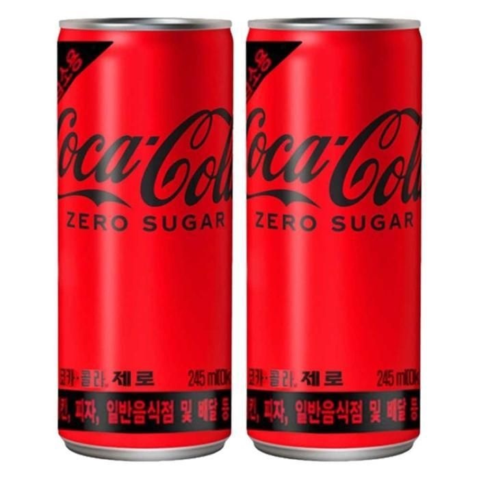 [오늘출발] 콜라 제로 업소용 슬릭 245ml x 60캔(30캔x2박스)