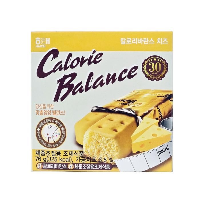 [해태] 해태제과 칼로리바란스 치즈 76g  15개