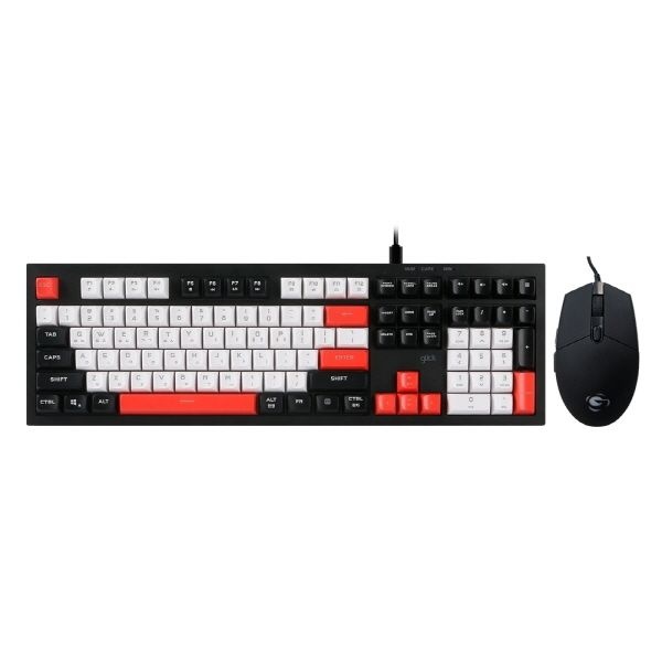 지클릭커 OFFICEPRO OPS50 사일런스 M 250 키보드 마우스 세트 (Poker)