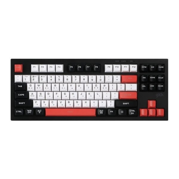 [오늘출발] 지클릭커 OFFICEPRO WK50 사일런스 M RGB 무소음 방수 무선 블루투스 87 Poker