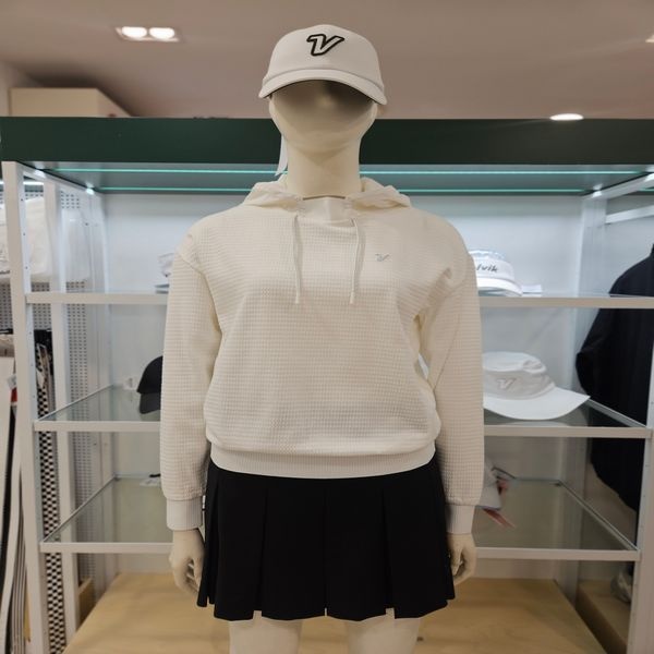 볼빅 [하프클럽]볼빅 여성골프 후드 우븐포인트 티셔츠 VLTSP903