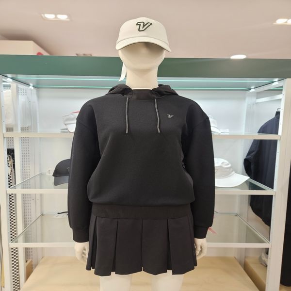 볼빅 [하프클럽]볼빅 여성골프 후드 우븐포인트 티셔츠 VLTSP903