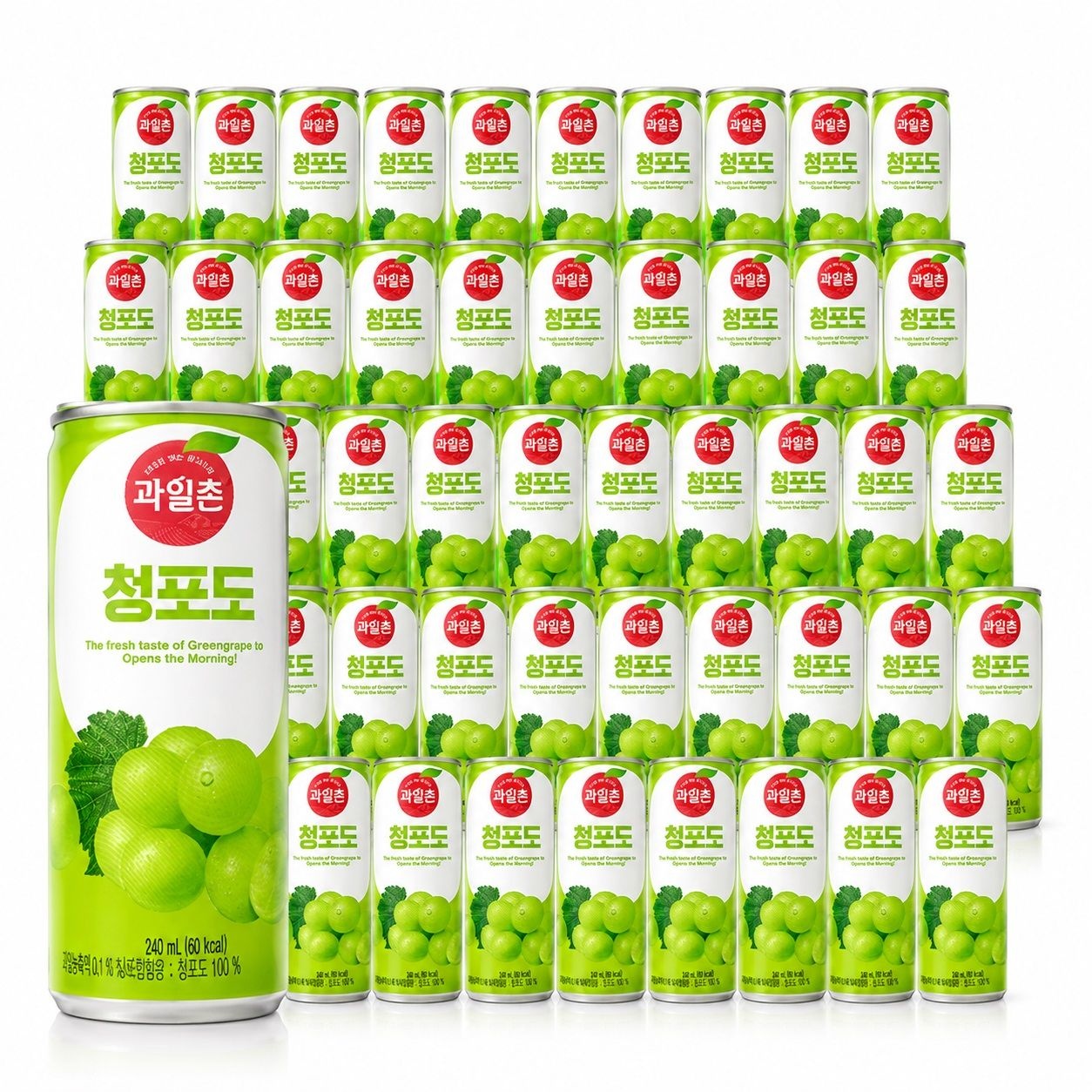 김가네과일촌 과일촌 청포도 드링크 175ml 90캔