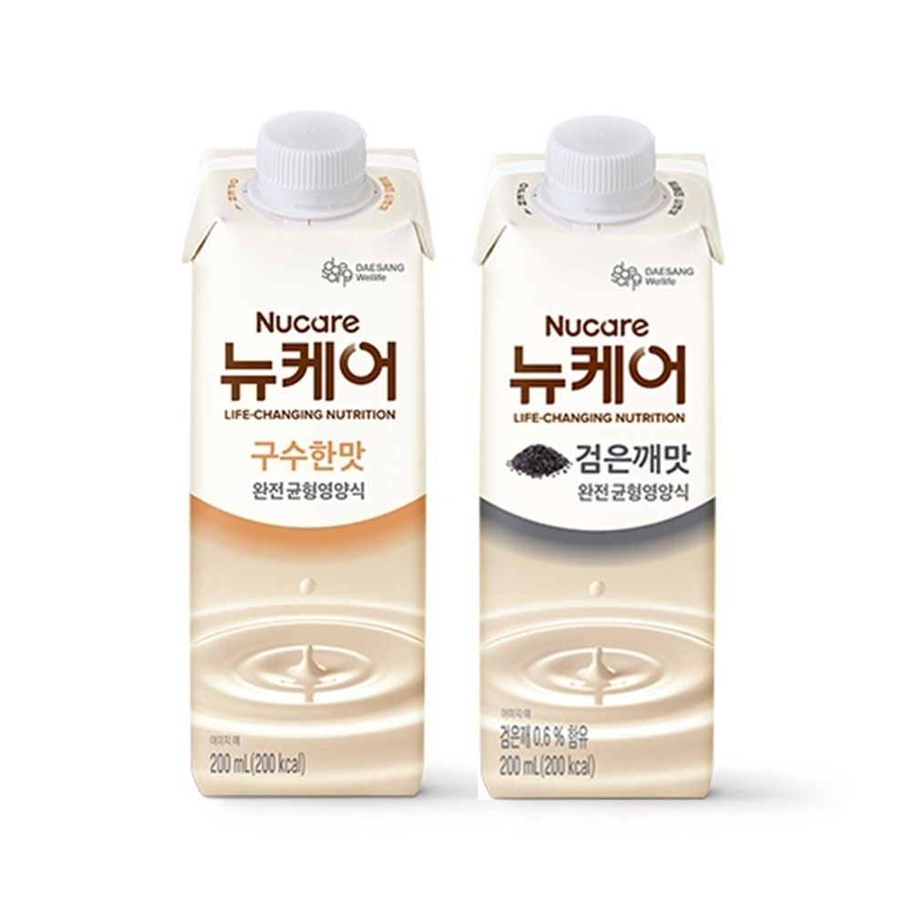 [롯데백화점] 웰라이프 [대상웰라이프] 뉴케어 구수한맛 24팩+검은깨 24팩(총48팩)
