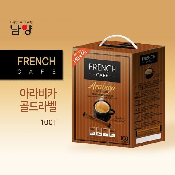 [오늘출발] 남양 [남양유업] 프렌치카페 아라비카 골드라벨 100T(90T+10T)