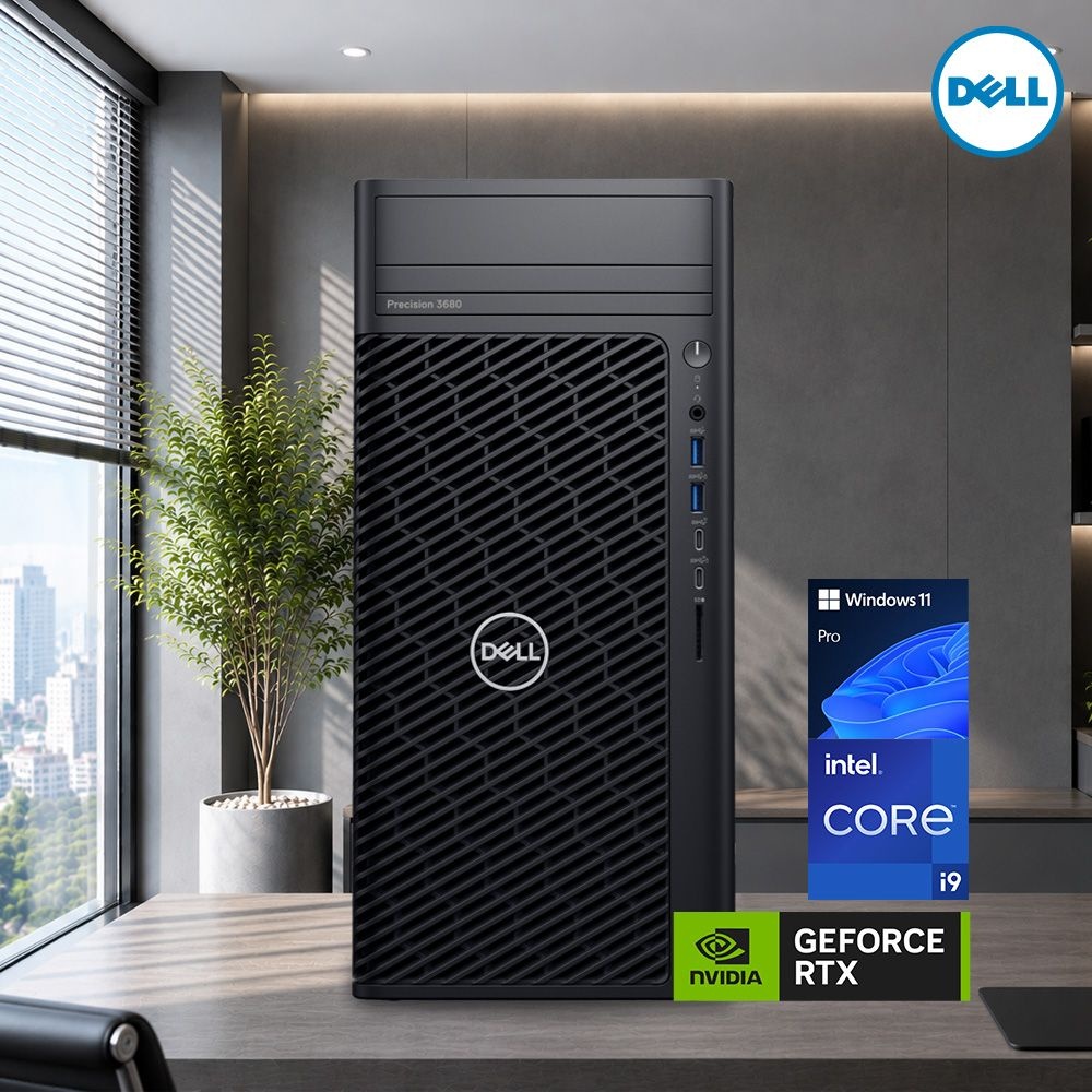 [오늘출발] DELL 프리시전 3680T DA i9-14900 [i9-14900/RTX4060/32GB/1TB/W11P] -da