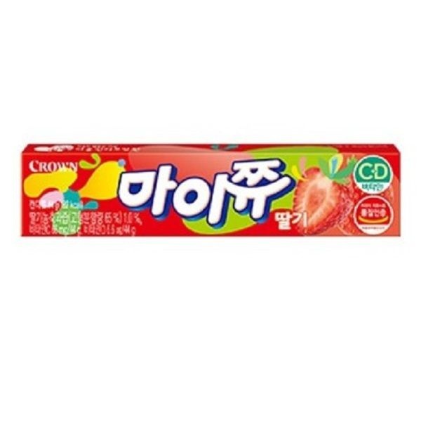 크라운 마이쮸딸기 스틱 44g